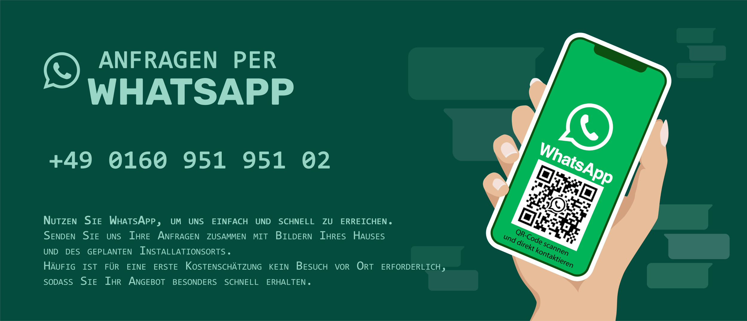 Kontakt per Whatsapp
